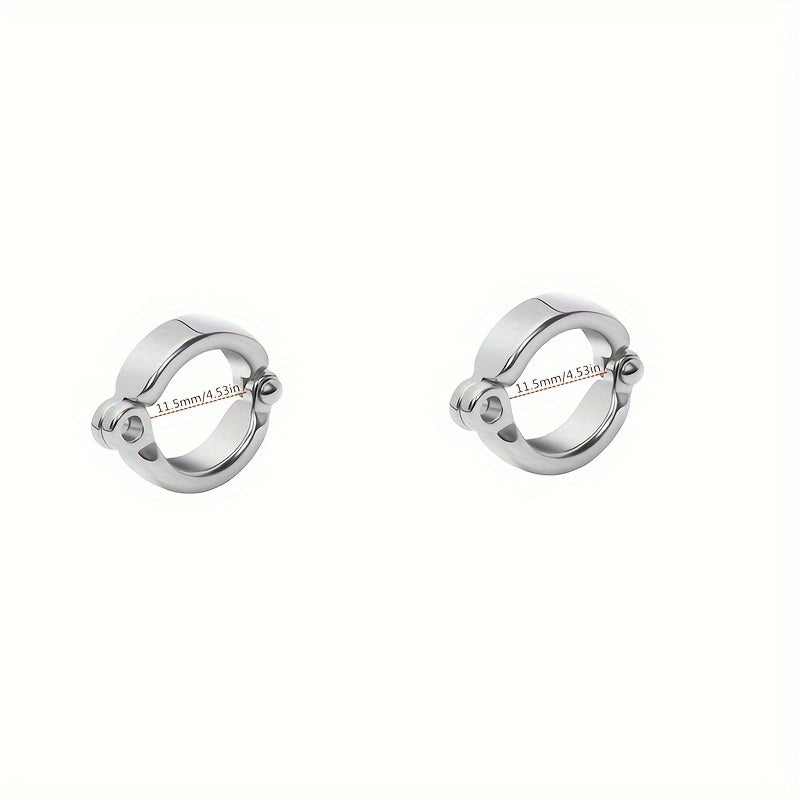 Bird Leg Rings Alloy Identification Bands 2pcs - Adjustable Open Foot Rings for Parrots, Cockatiels, Budgies, Lovebirds & Pigeons - 7 Sizes (5.5mm to 14.5mm) Pet Bird ID Rings