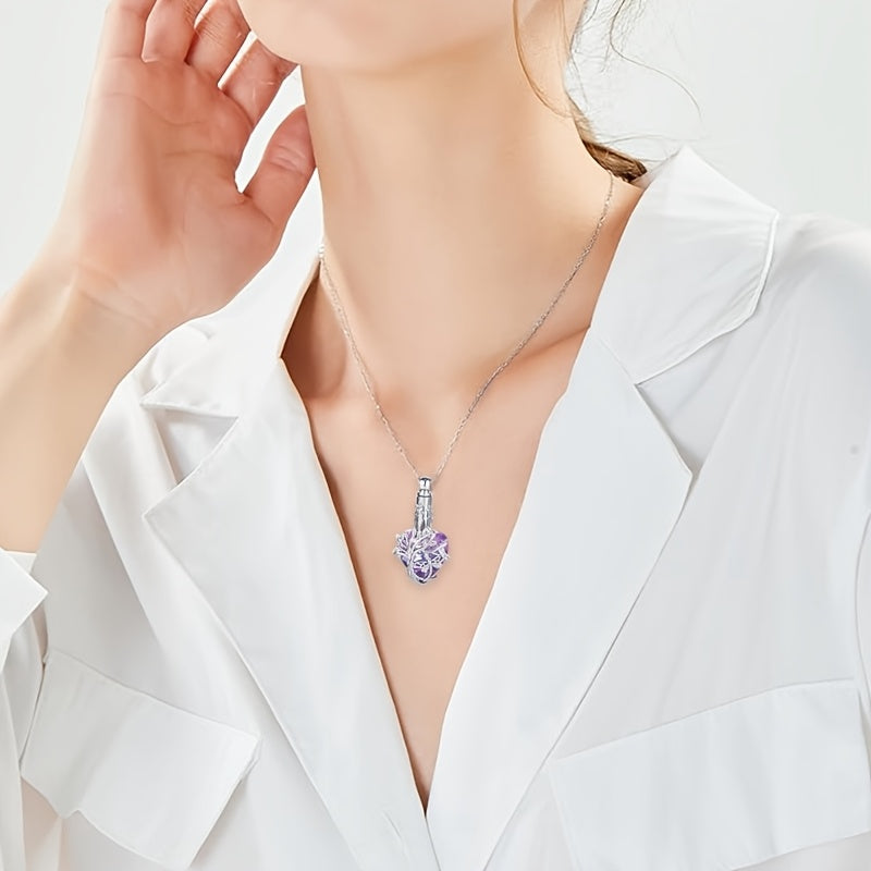 3-Piece Colorful Urn Necklace Set for Ashes - Cylindrical Butterfly & Dragonfly Memorial Cremation Pendants for Pet & Human Loss, Share with Family, Keepsake Jewelry Gift Set (3pcs)